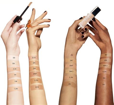 dior concealer color match